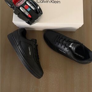 Calvin Klein Men's Classic Black Sneakers